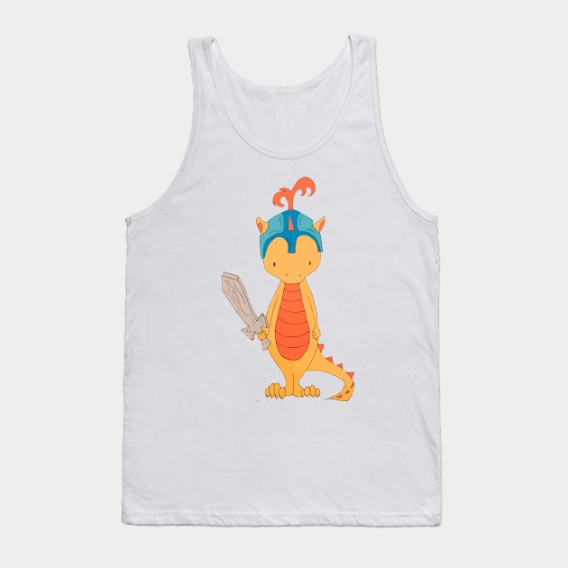 Dragon Knight Tank Top by wildmagnolia